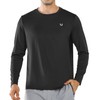 NORTHYARD Men’s Long Sleeve Quick Dry Shirts Workout Gym Athletic