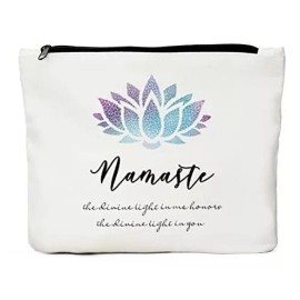 JIUWEIHU Regalos De Meditación Para Namaste Yoga, Neceser Y Monedero