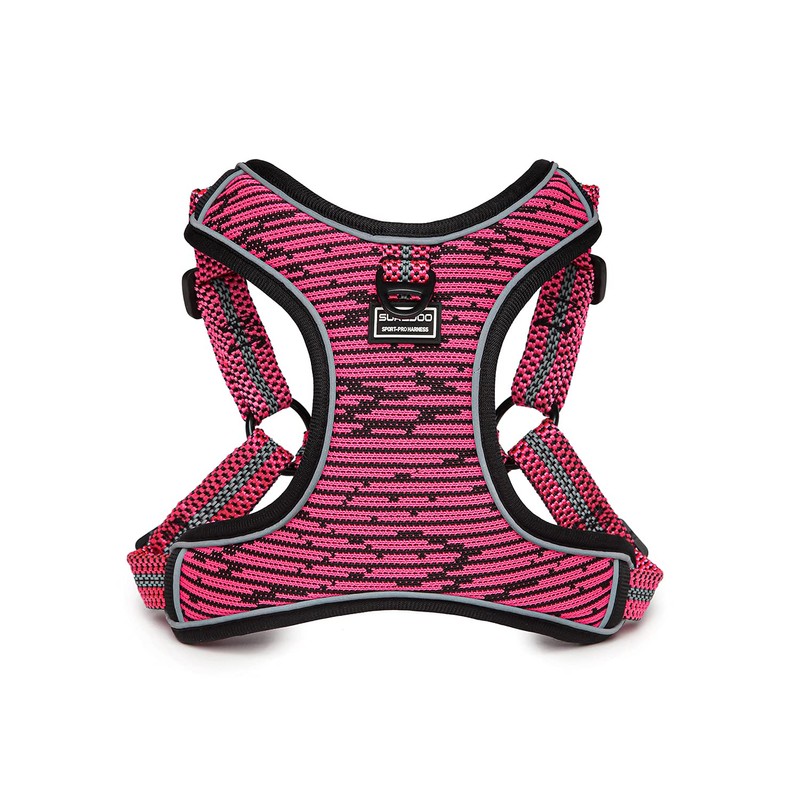 Suredoo No Pull Dog Harness Adjustable Breathable Reflective Lightweight Pet