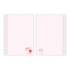 Tees Factory Sanrio Characters De-Collection Notebook, Pink & Red, H6.9