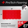 Caliber ProTech Garage Flooring Tiles, 9” x 18” Interlocking Tiles,