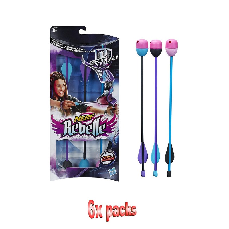Nerf Rebelle Pfeile, 6 Stück