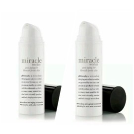 Philosophy LOT OF 2 X2 PHILOSOPHY MIRACLE WORKER ANTI-AGING BLEMISH PRONE SKIN 1.6 FL OZ