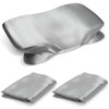 2 Pack Satin Pillowcase for Zelimun Cervical Pillow, Contour Pillow