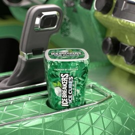 ICE BREAKERS Ice Cubes Spearmint Sugar Free Chewing Gum 40 pieces ( Pack of 1)