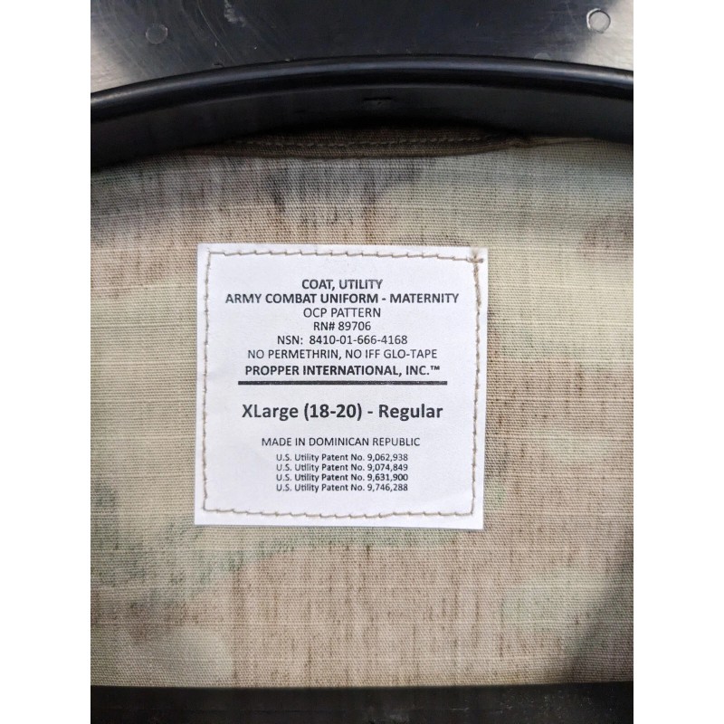 PROPPER F5400 Womens ACU Coat Maternity - X-Large Regular -