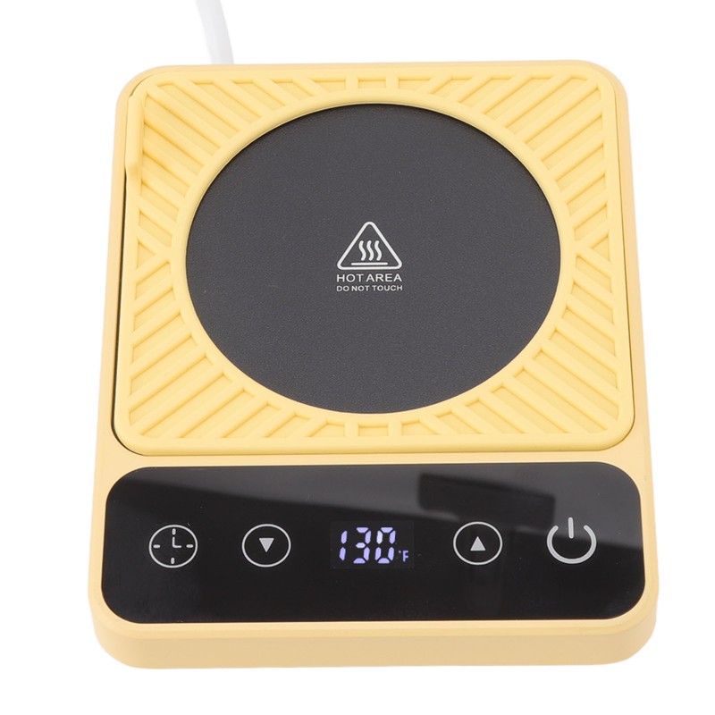 Electric Cup Warmer 9 Mode Constant Temperature Auto Stop Even