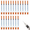Comioke Pack of 20 Syringes 1 ml/cc 29 g -