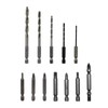 12pcs Drills Bit Suitable for 1/2" Cordless Impact Wrench