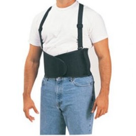 Back Support Belt with Suspender- Size Large