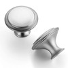 Ravinte 40 Pack Brushed Nickel Kitchen Cabinet Knobs 1-1/4 Inch