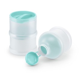 NUK 10256342 Milch Powder Dispensers BPA-Free Petrol Blue (Set of 3)