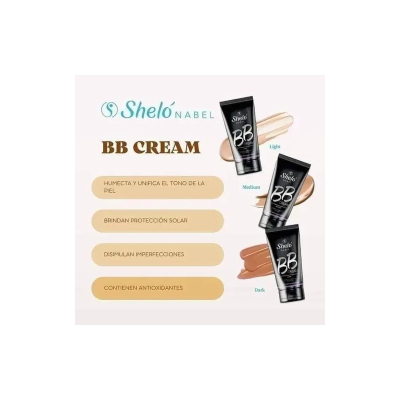 2 Bb Cream Acabado Natural & Con Protección Solar +
