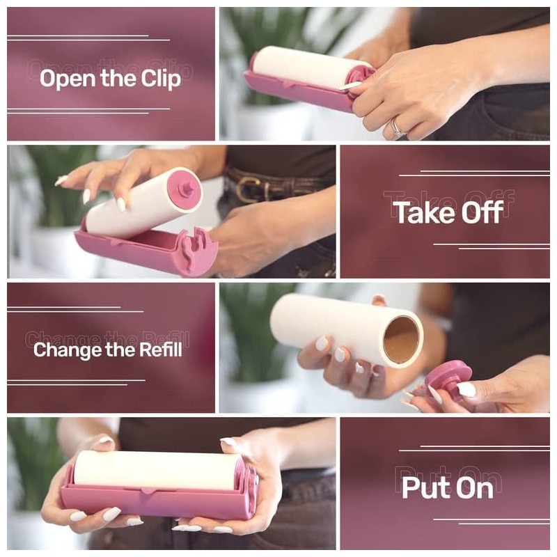 Metkix Refill for Metkix Supersize 6.3 inches Lint Roller 5