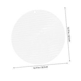 Operitacx 5pcs Dumpling Making Tool Set Round Tray Non-stick Cover for Baking Pastry Hot Pot Ingredients