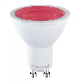 Integral ILGU10NH106 5w GU10 LED Bulb, red