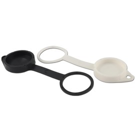 JYCJCF 94208 RV Camper Rubber Inlet/Connector Dust Cap Cover for TV Cable Plate Connector Dust Cap Cover (2 Pack)