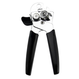 YouToor Multi-Function Stainless Steel Can and Bottle Opener, Handheld, Safe Cut, Manual Jar Opener with ABS Knob, Scratch-Free, Durable, Convenient Kitchen Tool