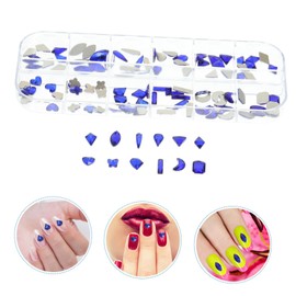 Ipetboom Nail Art Charms Glass Rhinestones Flatback Hotfix DIY Craft Decorations Nail Gems for Eyes and Makeup