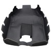 GXARTS Black Leather Center Console Leather Lid Armrest Cover Replacement
