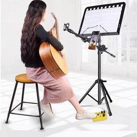 MOSKYAudio Distortion/Overdrive/Preamp Guitar Effect Pedal 4 Mode Switch & Level/Gain Controls Compact Portable Digital Guitar Effector Effect Processor for Electric Guitar - LM741 PREAMP