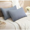 LYMA Bedding Pillow Cases 2 Pack, Ultra Soft Breathable Housewife