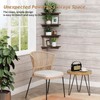 Forbena Large Corner Floating Shelves for Wall Set of 4,