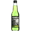 Jones Soda Co. Cane Sugar Green Apple Soda 12oz Bottles [12-Bottles]