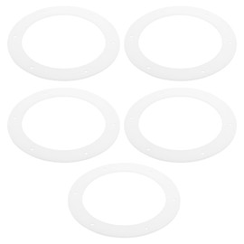 Be In Your Mind 5Pcs 6" Pellet Stove ​Exhaust Blower Gasket 812-4710 Compatible with Quadrafire Compatible with Heatilator 152.4x114x3mm White