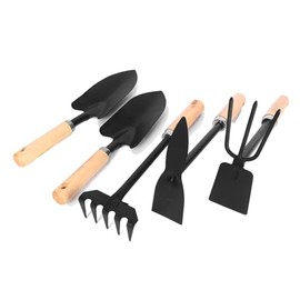 Drip Depot Wooden Handle Garden Tool Set