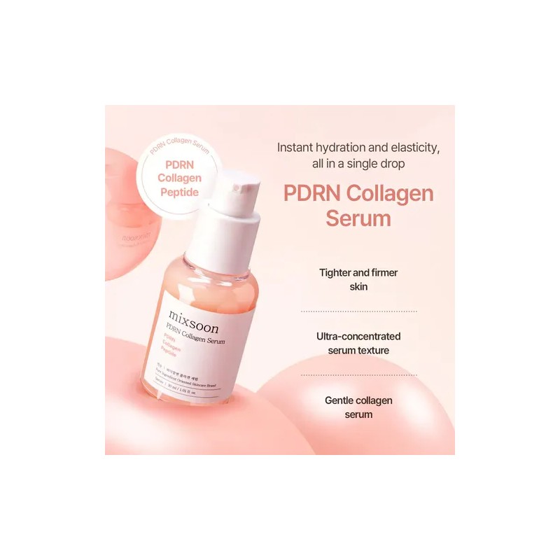 Mixsoon Pdrn Collagen Serum 30ml Hidratante Y Reafirmante