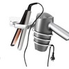 OlBuWa Hair Dryer Rack Wall Mounted Stainless Steel Shelf Storage