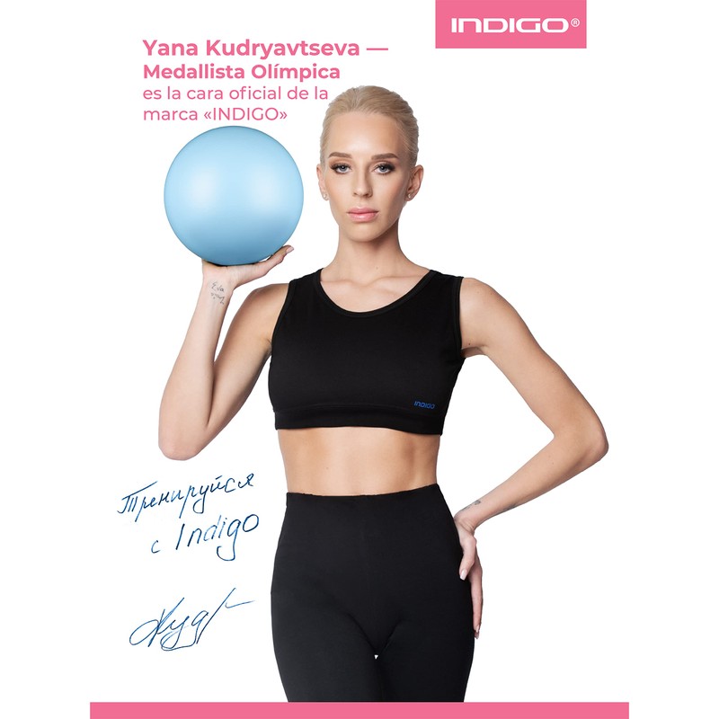 DRUNA Rhythmic Gymnastics Ball, PVC Rhythmic 19 cm 400 gr,