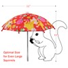 Squirrel Feeder Umbrella, Squirrel Picnic Table Umbrella for Outside, Replacement