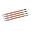4pcs Eyebrow Pencil Double Head Eyebrow Makeup Pen Wood Handle