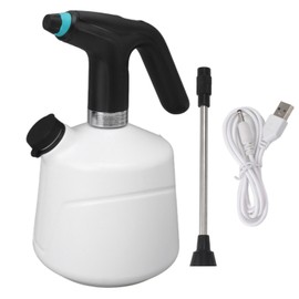 Electric Plant Spray Bottle Large Capacity Rechargeable Mini Automatic Sprayer Mister for Garden Tool Black