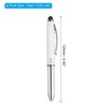 PATIKIL Ballpoint Pen with Stylus Tip and LED Flashlight, 2