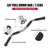 DYNASQUARE LAT Pulldown Attachments Combo, Curl Pulldown Bar with 360°