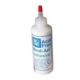 Brodart Acid Free Bind-Art Adhesive - 4 Ounces