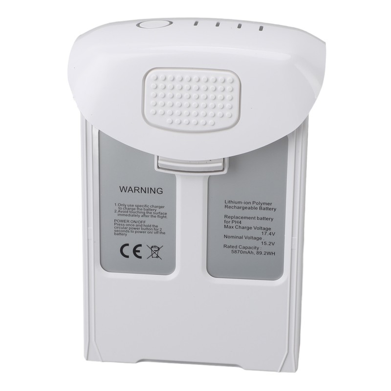 Drone Battery White 5870mAh High Capacity Drone Intelligent Battery for