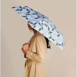 RIFLE PAPER CO. Umbrella, Printed in Full Color, Hydrangea
