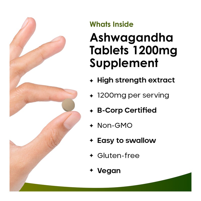 New Leaf Products Ashwagandha KSM 66 Tablets