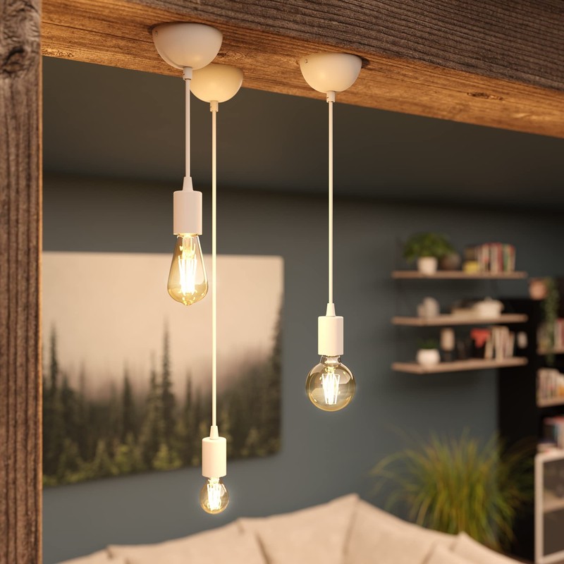 ledscom.de Dori Pendant Light / Pendant Light White Matt 1x