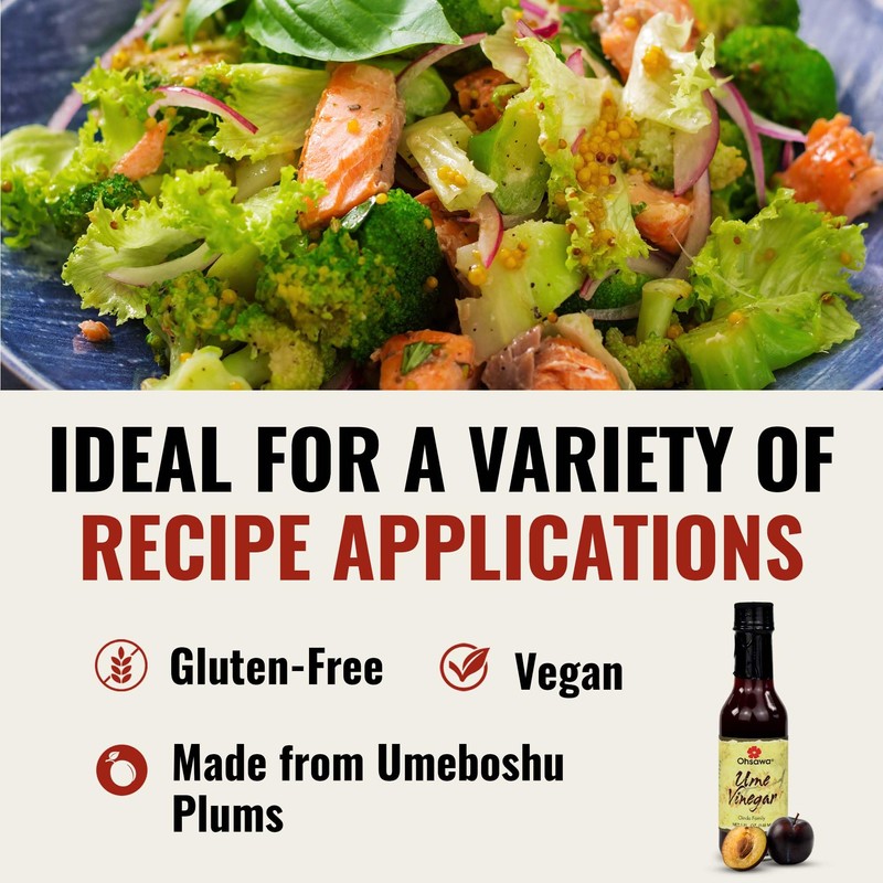 Ohsawa - Oindo Ume Plum Vinegar - Macrobiotic, Vegan and