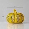 Funny Owl & Pumpkin Figurine Decorative Statue for Fall, Halloween