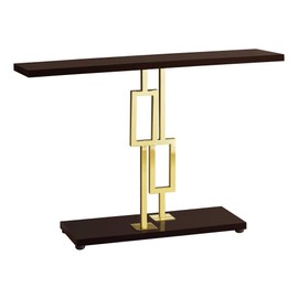 Monarch Specialties I ACCENT TABLE, CAPPUCCINO