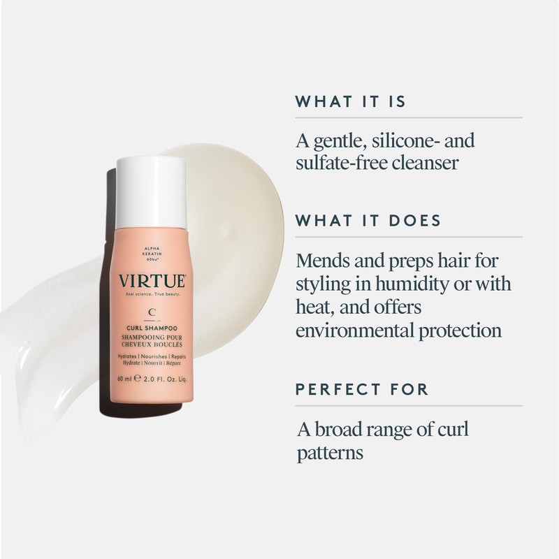 Virtue Curl Shampoo 60ml