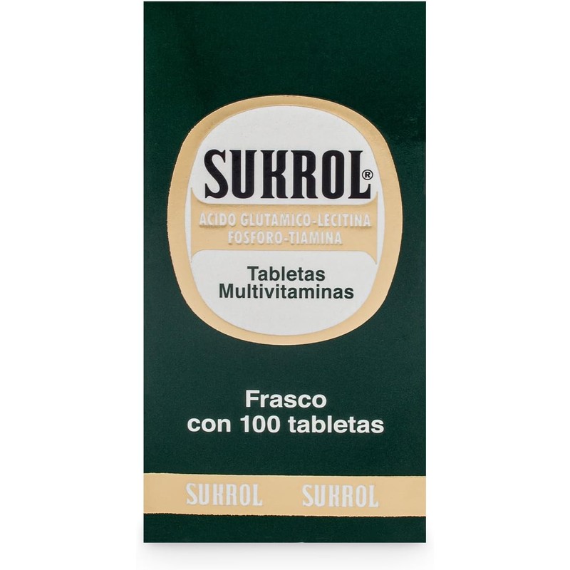Sukrol Brain Health & Focus Dietary Supplement – 100 Tablets