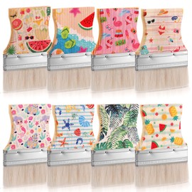 Teenyyou 8 Pcs Sand Beach Cleaning Brush Bulk Body Skin Feet Sand Remover for Beach Summer Party Events Volleyball Water Sports Activities