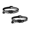 LATRAT Cat Collars Anti Strangulation 2 Pieces Adjustable Reflective Collar